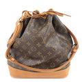 Louis Vuitton Monogram Noe Shoulder Bag Brown M42224