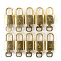 Louis Vuitton Set of 10 Lock & Key Cadena Key Lock