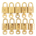 Louis Vuitton Set of 10 Lock & Key Cadena Key Lock