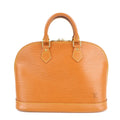 Louis Vuitton Epi Alma Leather Hand Bag Zipangu Gold M52148