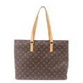 Louis Vuitton Monogram Luco Tote Bag Hand Bag Brown M51155