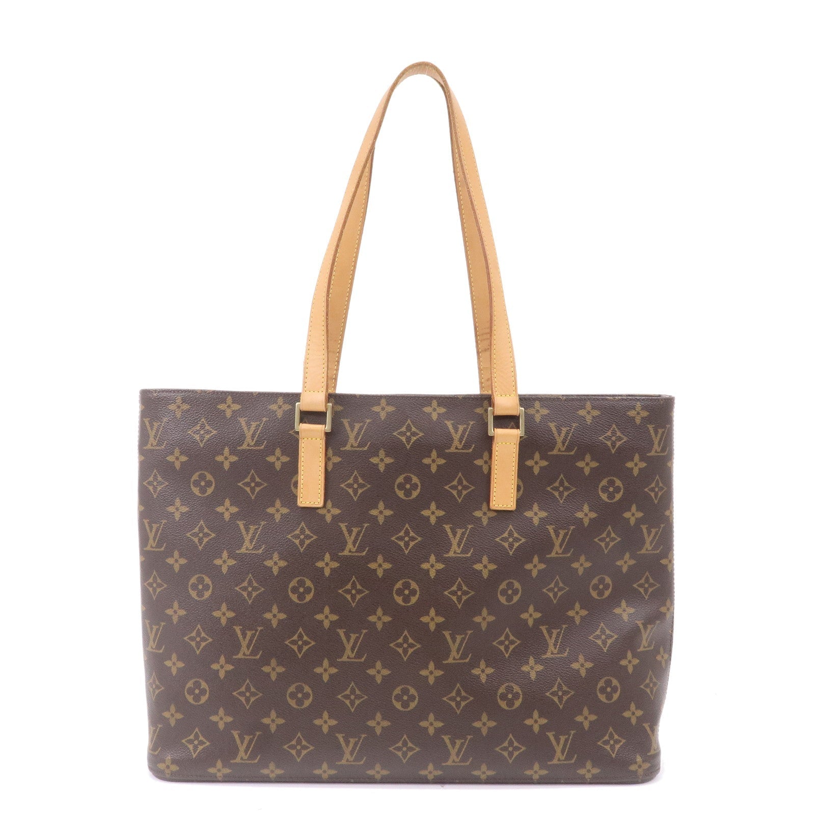Louis Vuitton Monogram Luco Tote Bag Hand Bag Brown M51155