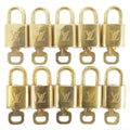 Louis Vuitton Set of 10 Lock & Key Cadena Key Lock