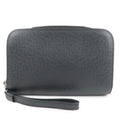 Louis Vuitton Taiga Baikal Clutch Bag Pouch Ardoise M30182