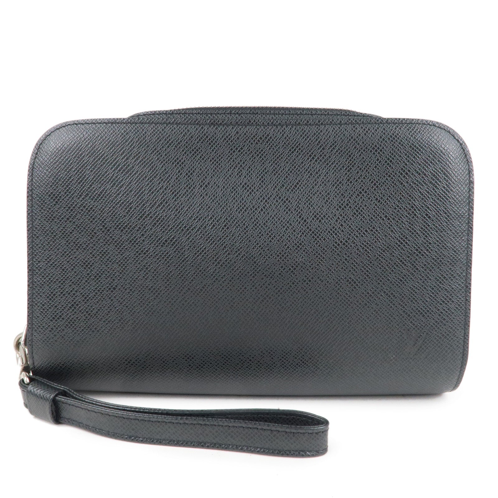 Louis Vuitton Taiga Baikal Clutch Bag Pouch Ardoise M30182