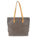 Louis Vuitton Monogram Cabas Mezzo Tote Bag Brown M51151