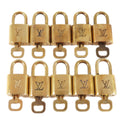 Louis Vuitton Set of 10 Lock & Key Cadena Key Lock