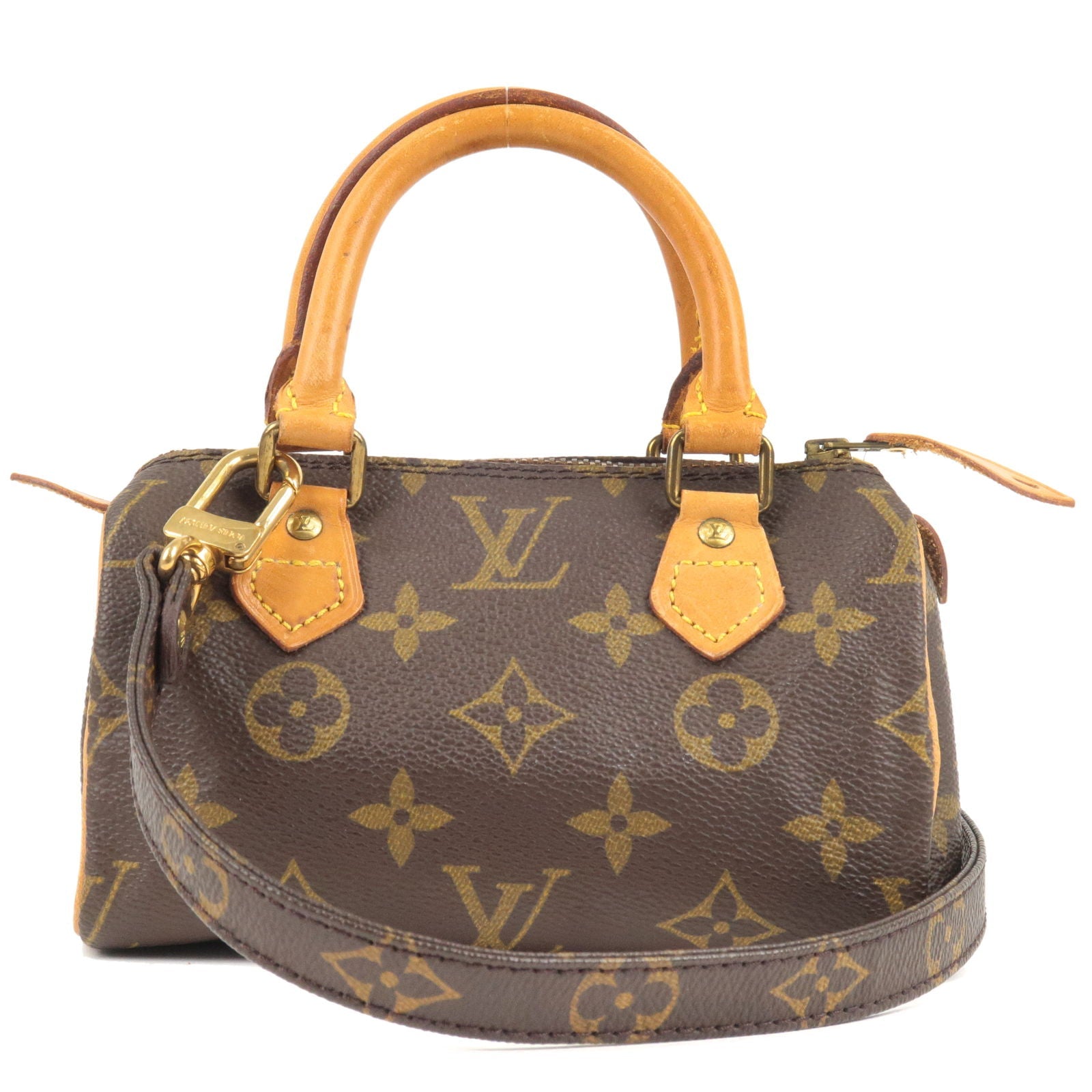 Louis Vuitton Monogram Mini Speedy & Strap M41534 J75010