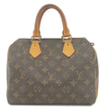 Louis Vuitton Monogram Speedy 25 Hand Bag Boston Bag M41528