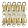 Louis Vuitton Set of 10 Lock & Key Cadena Key Lock