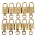 Louis Vuitton Set of 10 Lock & Key Cadena Key Lock