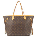Louis Vuitton Monogram Neverfull MM Tote Bag Pivoine M41178