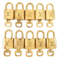 Louis Vuitton Set of 10 Lock & Key Cadena Key Lock