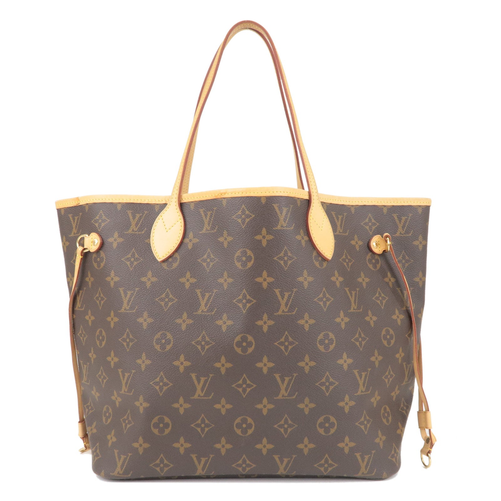 Louis Vuitton Monogram Neverfull MM Tote Bag Brown M40156 F/S
