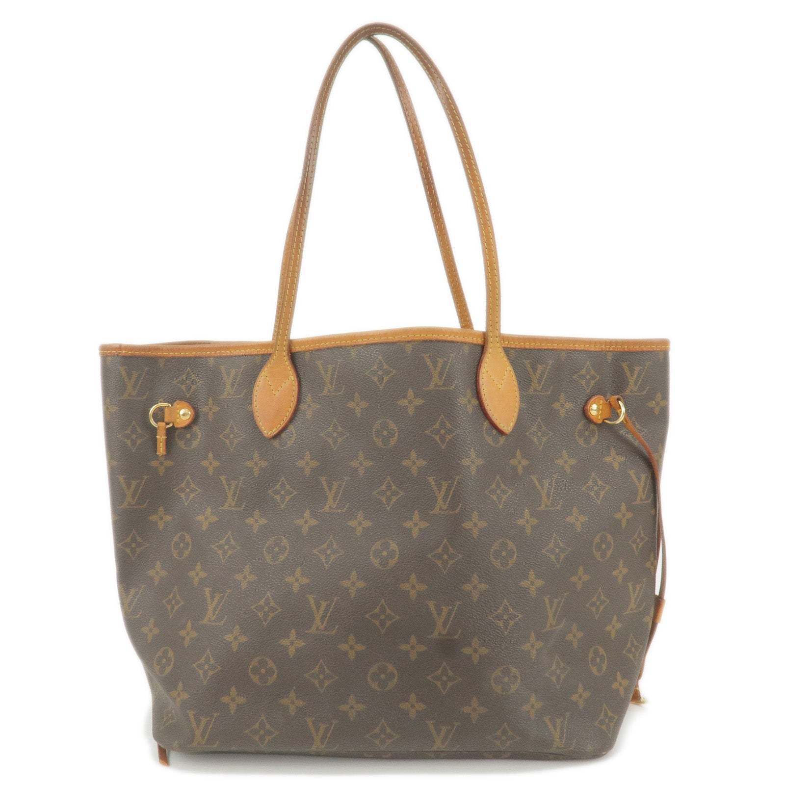 Louis Vuitton Monogram Neverfull MM Tote Bag Hand Bag M40156