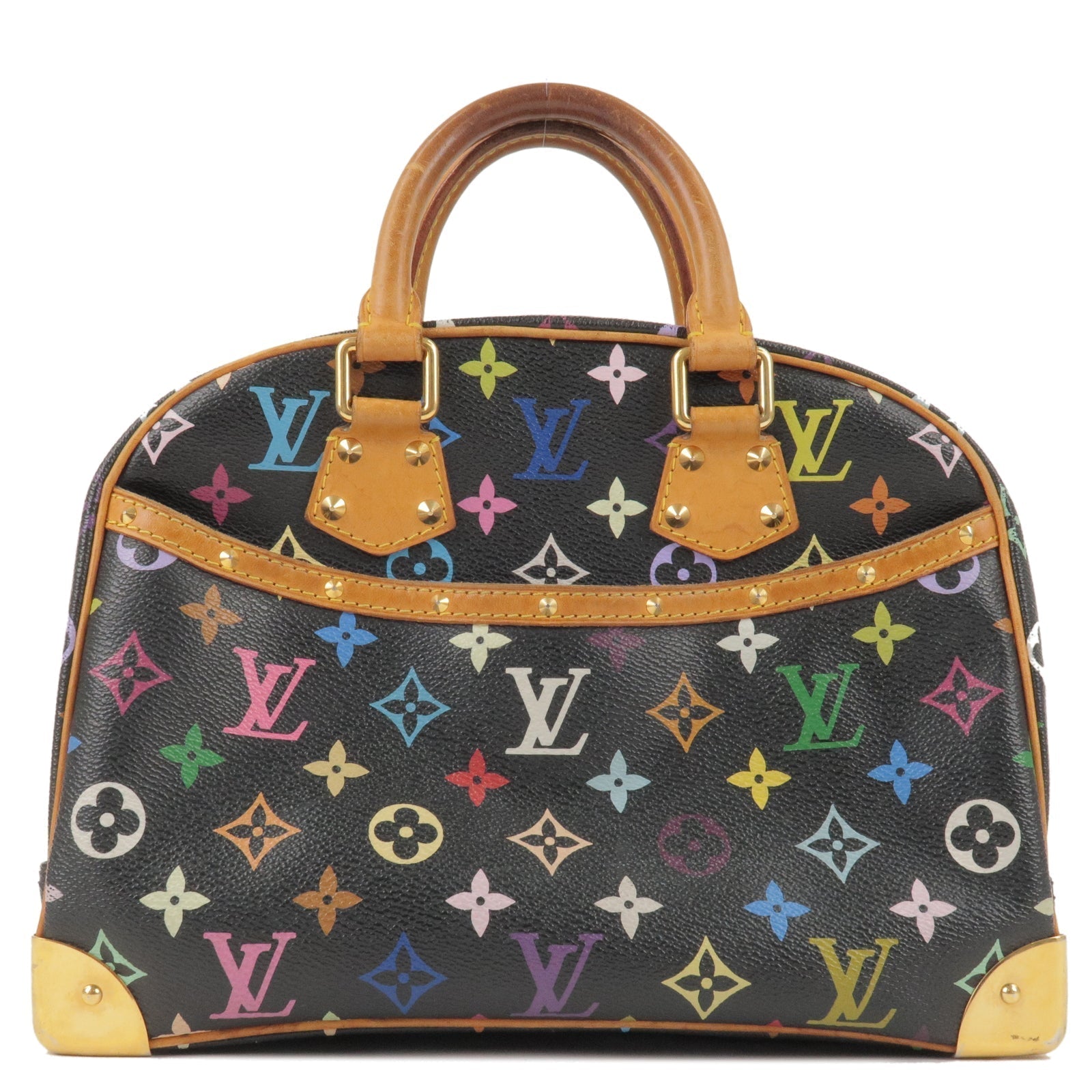 Louis Vuitton Monogram Multi Color Trouville Hand Bag M92662
