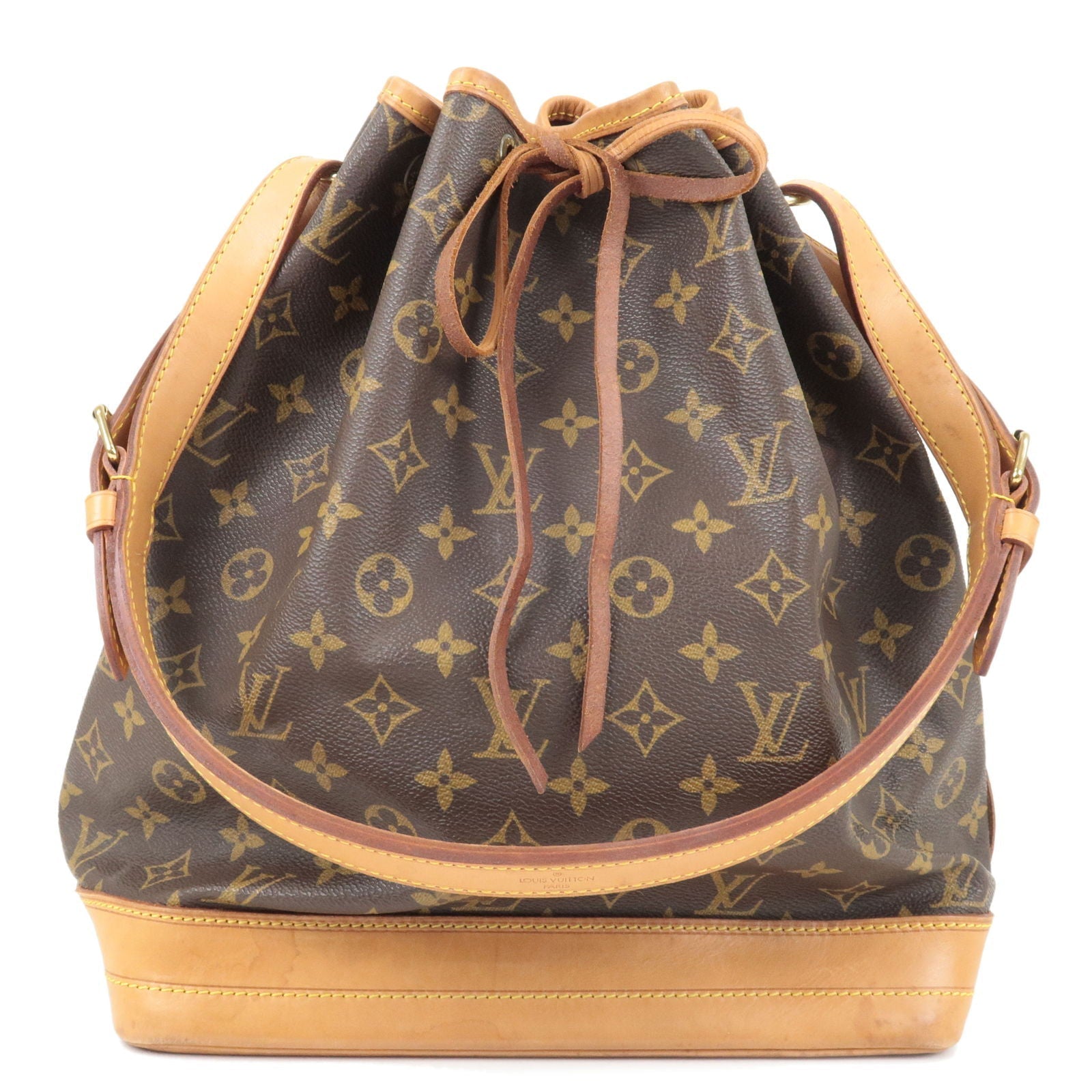 Louis Vuitton Monogram Noe Shoulder Bag Hand Bag M42224