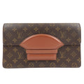 Louis Vuitton Monogram Chaillot Clutch Bag Brown M51788