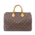 Louis Vuitton Monogram Speedy 35 Hand Bag Boston Bag M41524