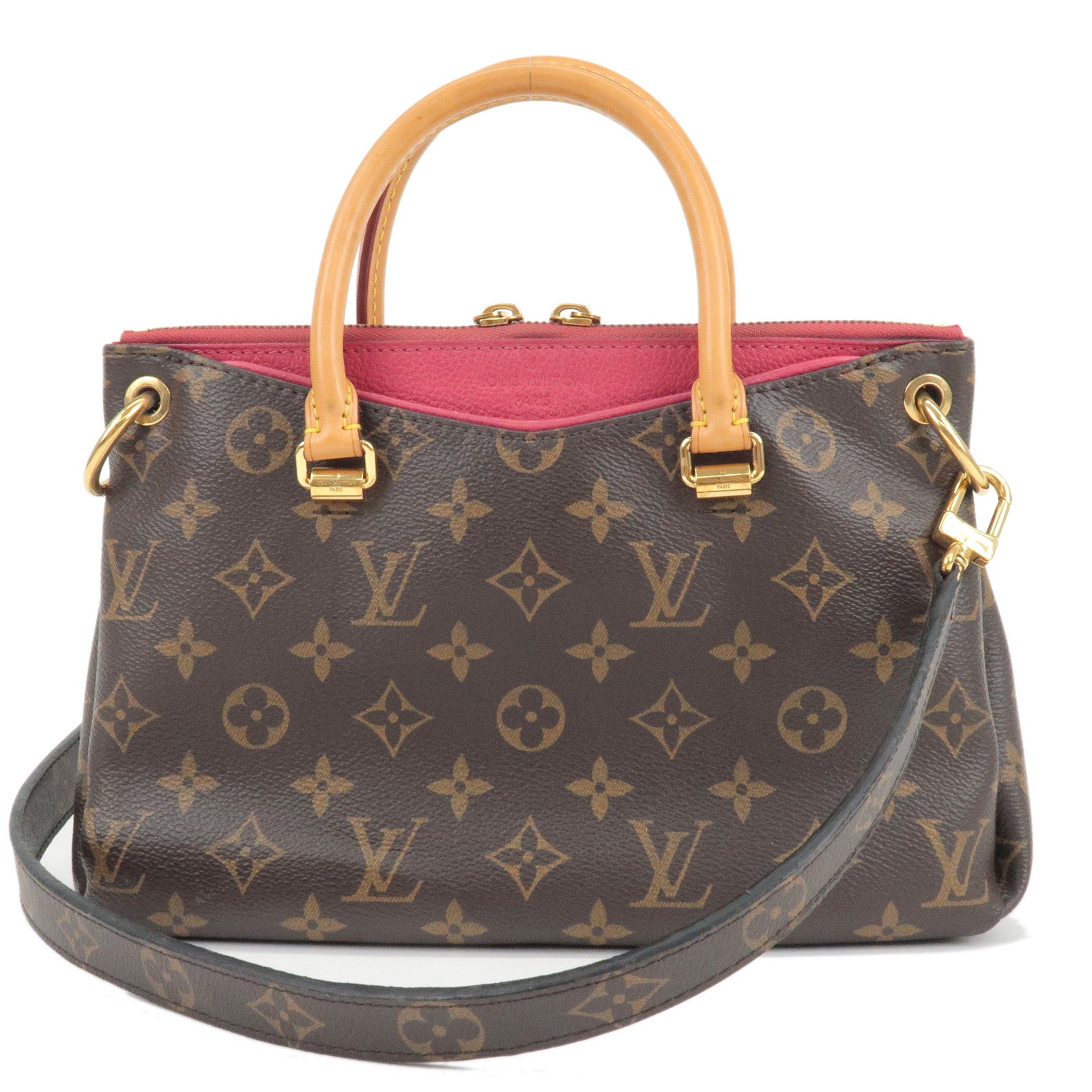 Louis Vuitton Monogram Pallas BB 2Way Bag Poppy Petal M41734