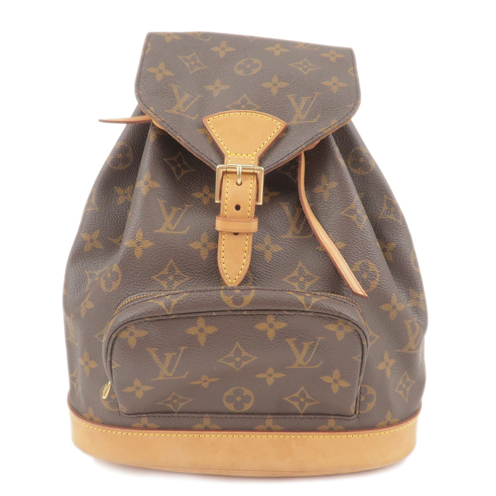 Louis Vuitton Monogram Montsouris MM Back Pack Bag M51136