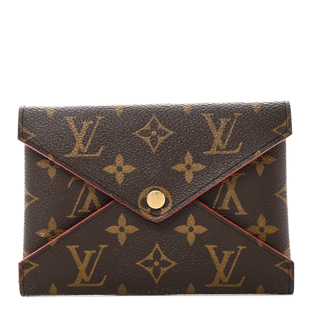 Louis Vuitton Monogram Medium Kirigami Pochette Insert Coquelicot