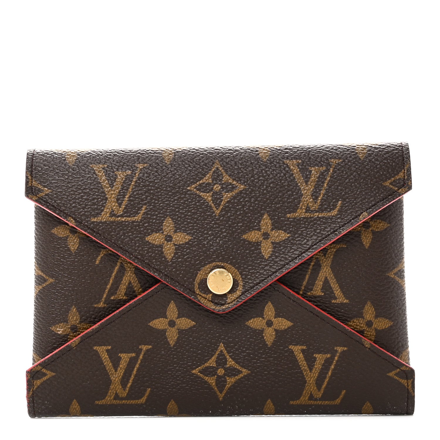 Louis Vuitton Monogram Medium Kirigami Pochette Insert Coquelicot