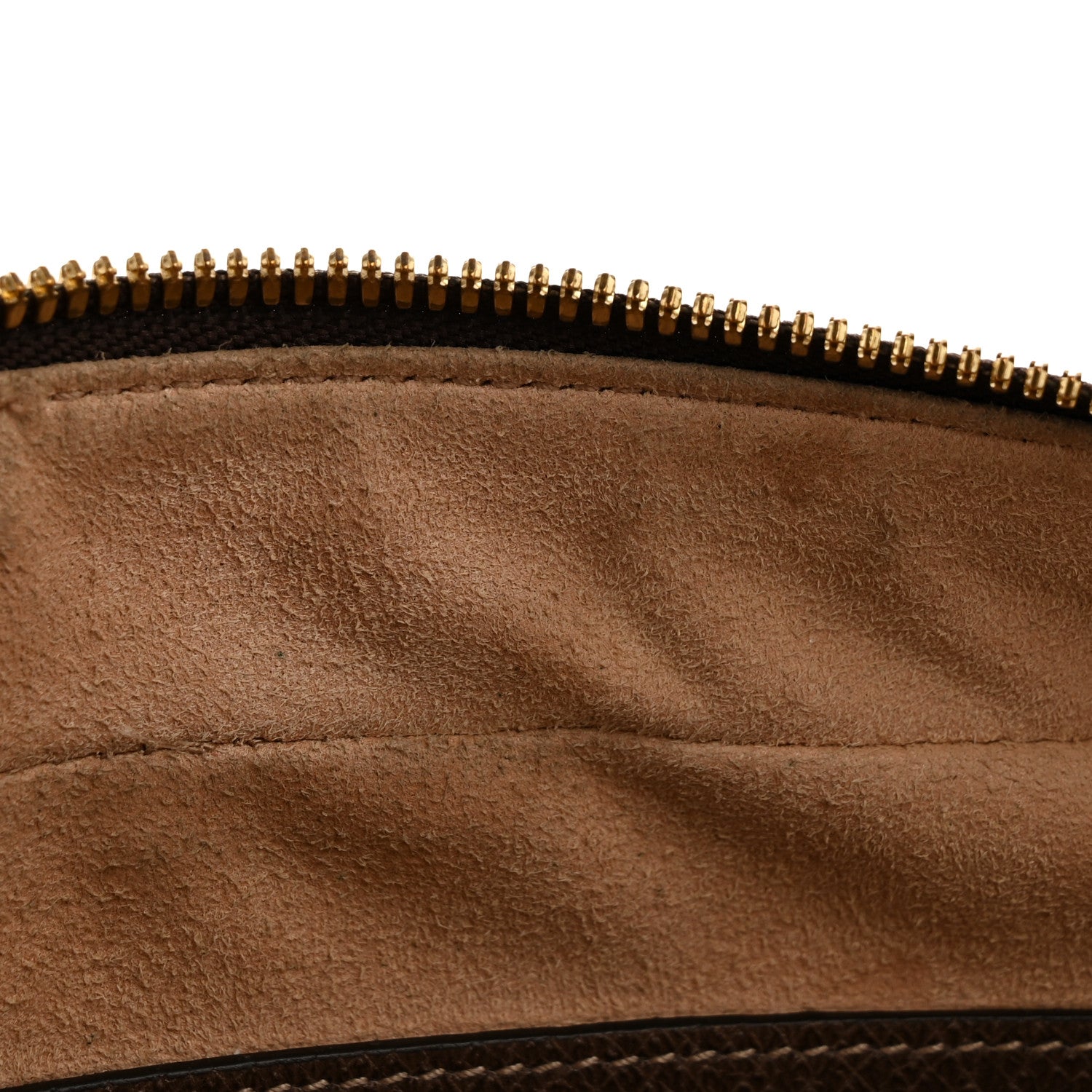 Gucci GG Supreme Monogram Web Small Ophidia Shoulder Bag Brown