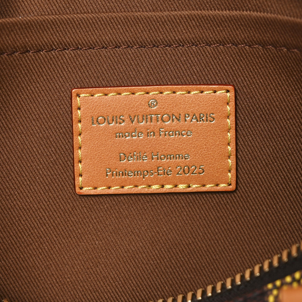 Louis Vuitton LV Vers Damier Ebene Keepall Bandouliere 25