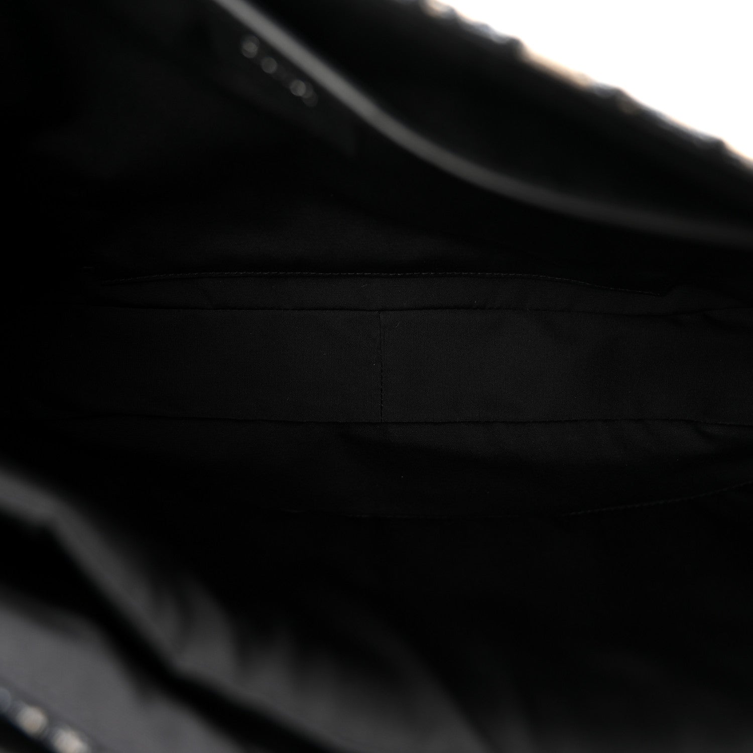 Christian Dior Grained Calfskin Oblique Saddle Messenger Black