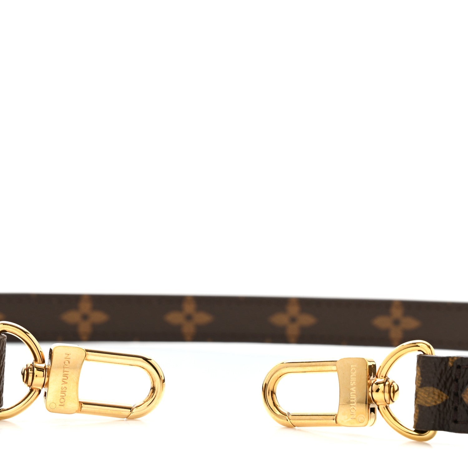Louis Vuitton Monogram Bandouliere 20mm Adjustable Shoulder Strap
