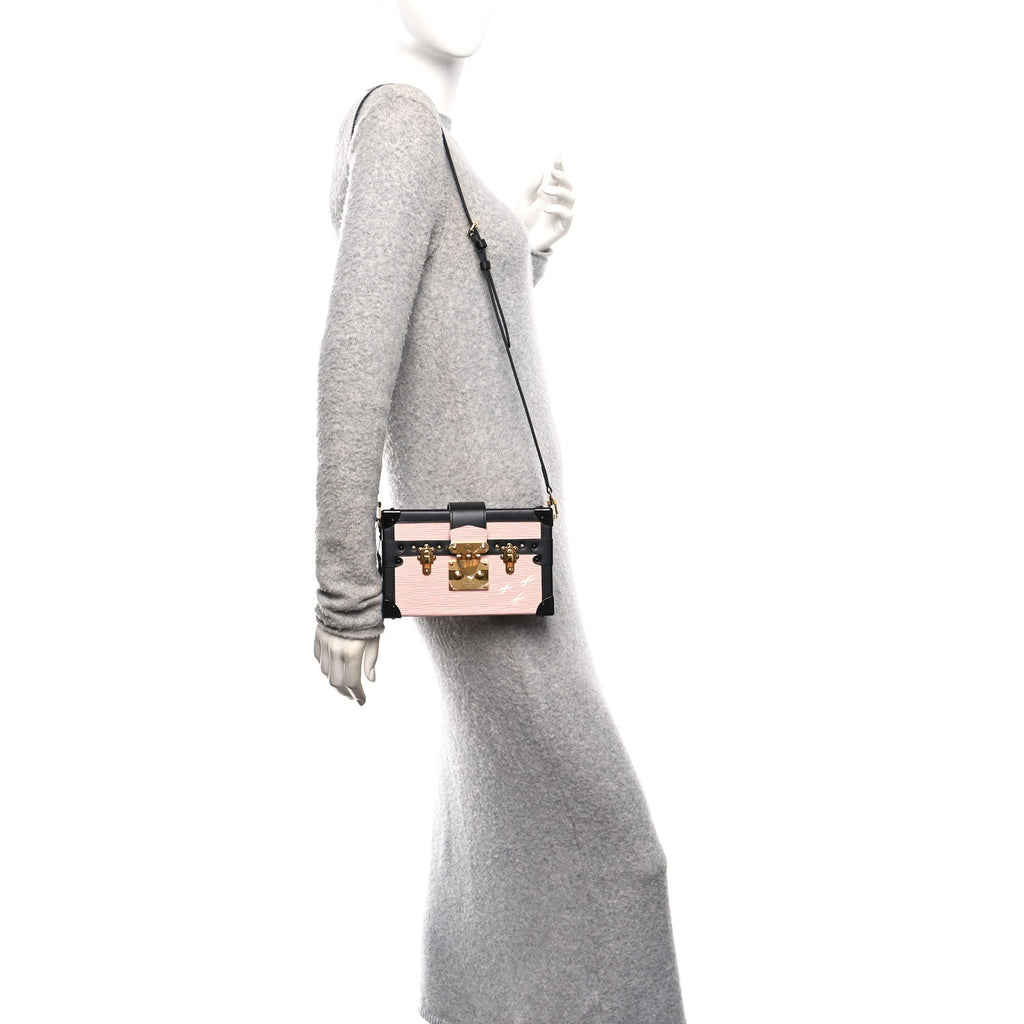 Louis Vuitton Epi Petite Malle Rose Ballerine