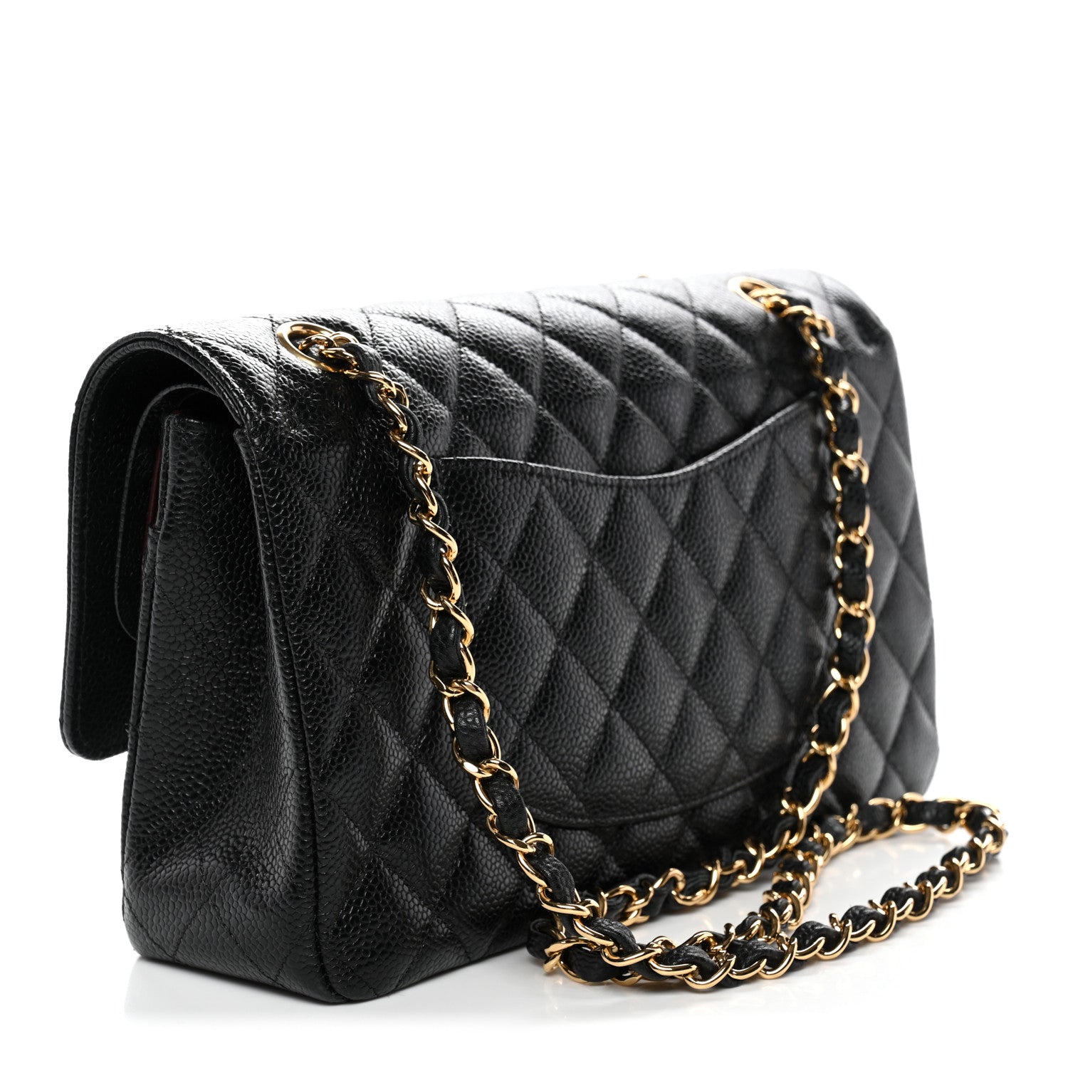 Chanel Caviar Quilted Medium Double Flap Black