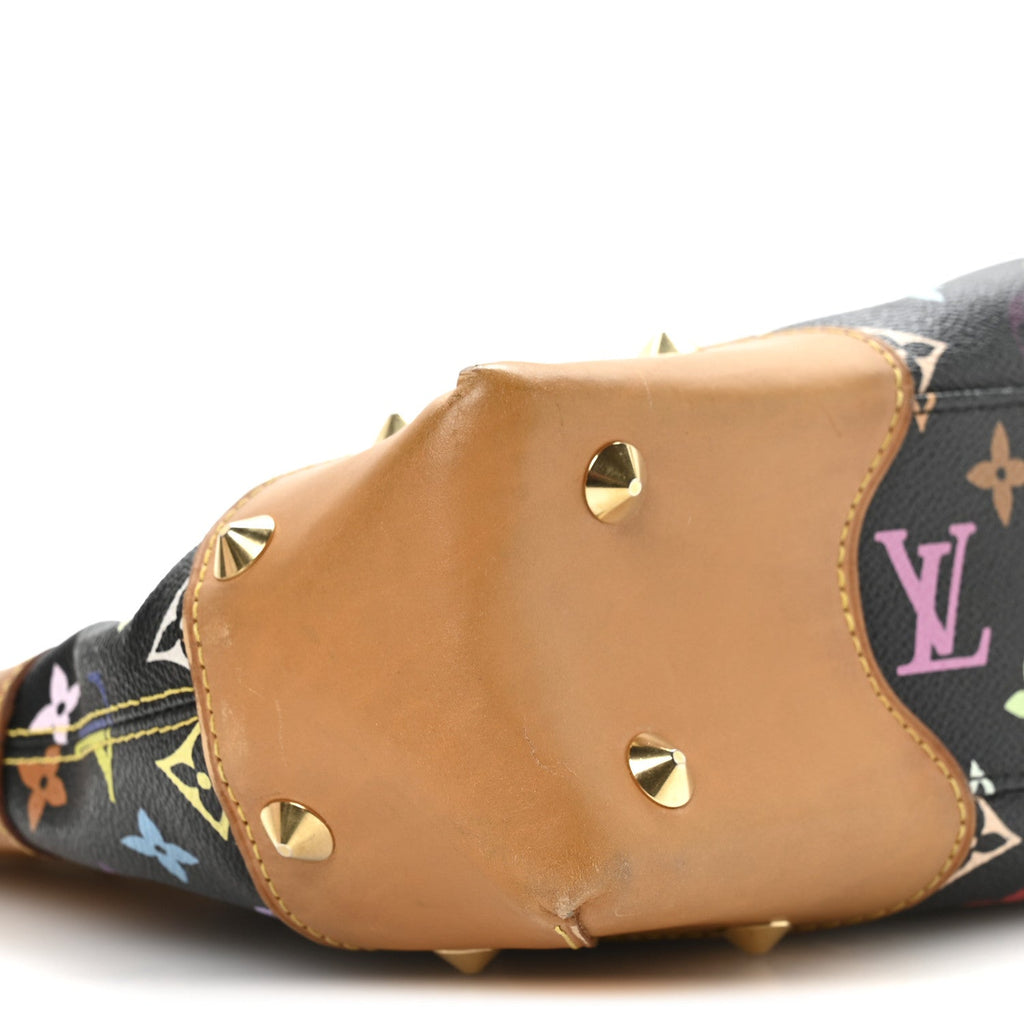 Louis Vuitton Monogram Multicolor Judy MM Black
