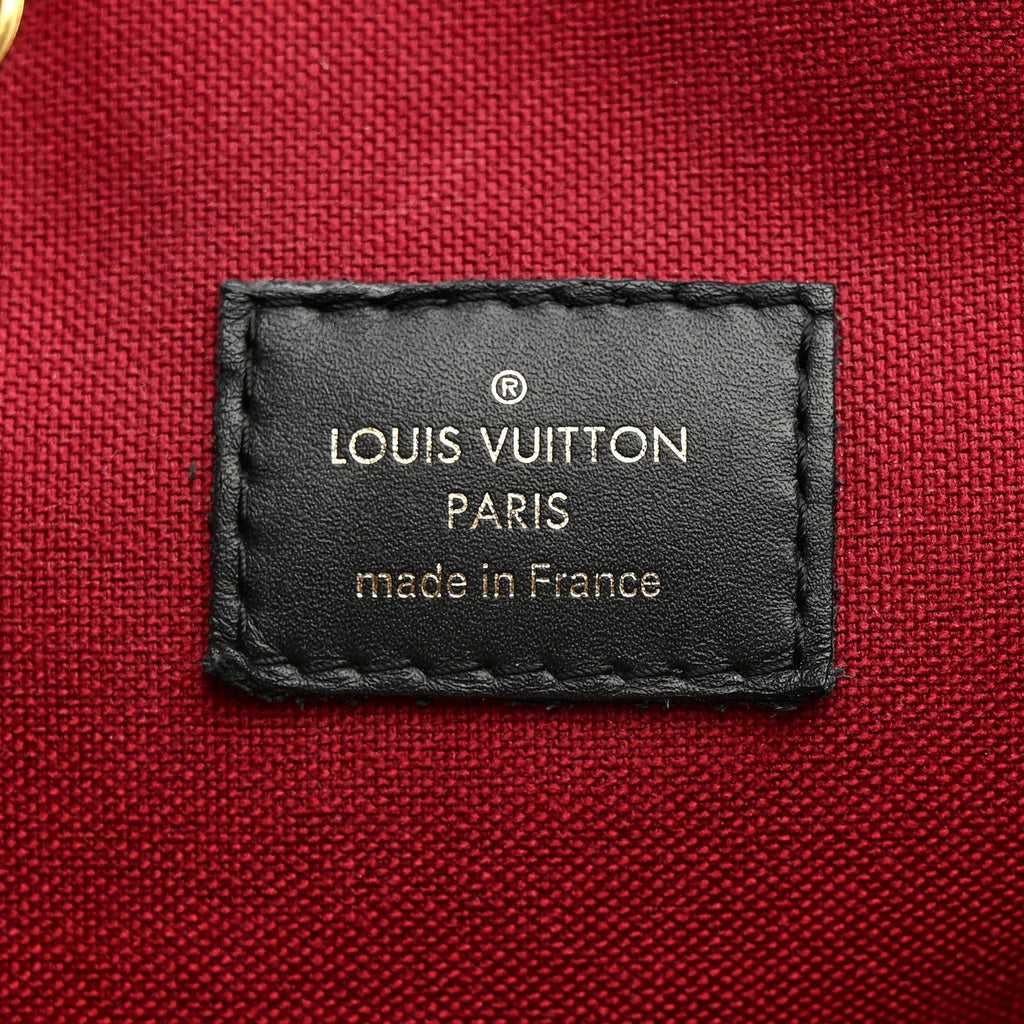Louis Vuitton Monogram Montsouris PM Black