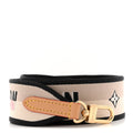 Louis Vuitton Jacquard Speedy Bandouliere 20 Shoulder Strap Black