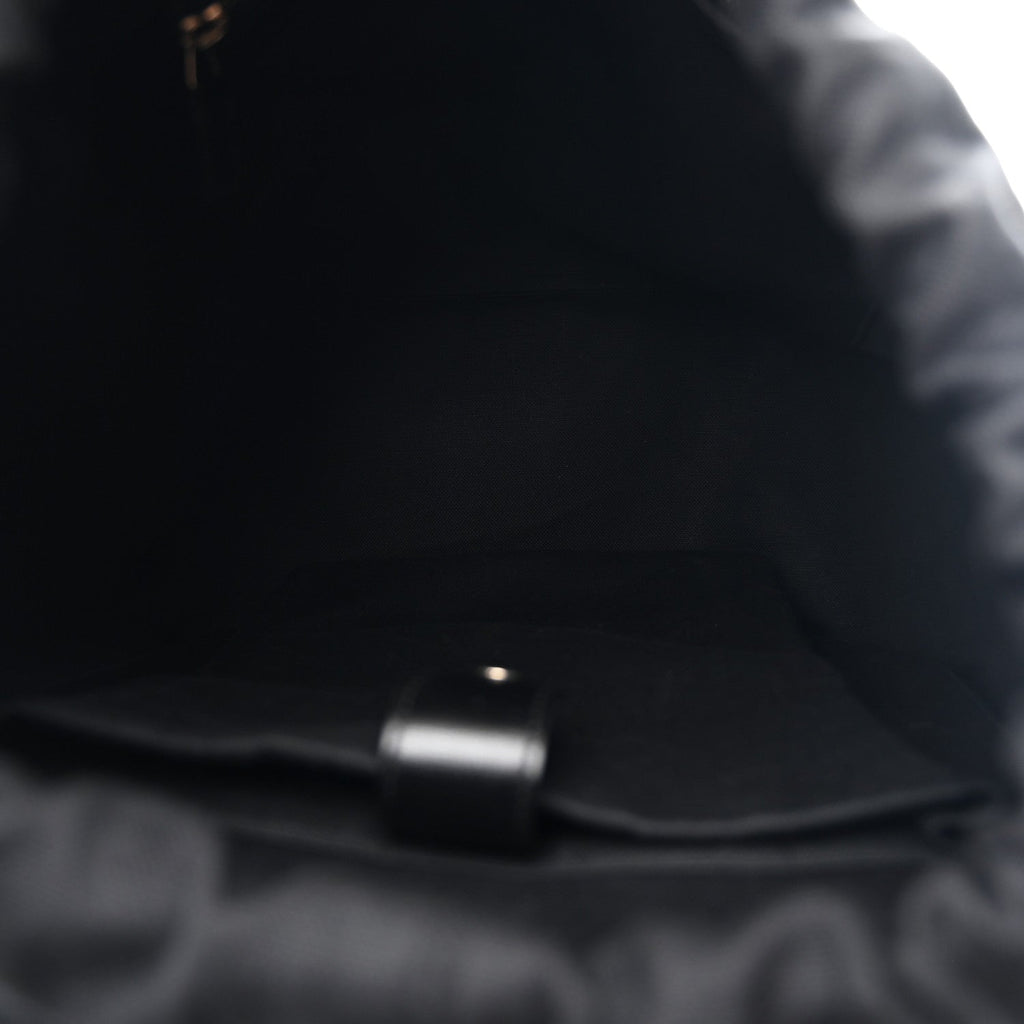 Gucci GG Supreme Monogram Azalea Calfskin Medium Retro Interlocking G Backpack Black