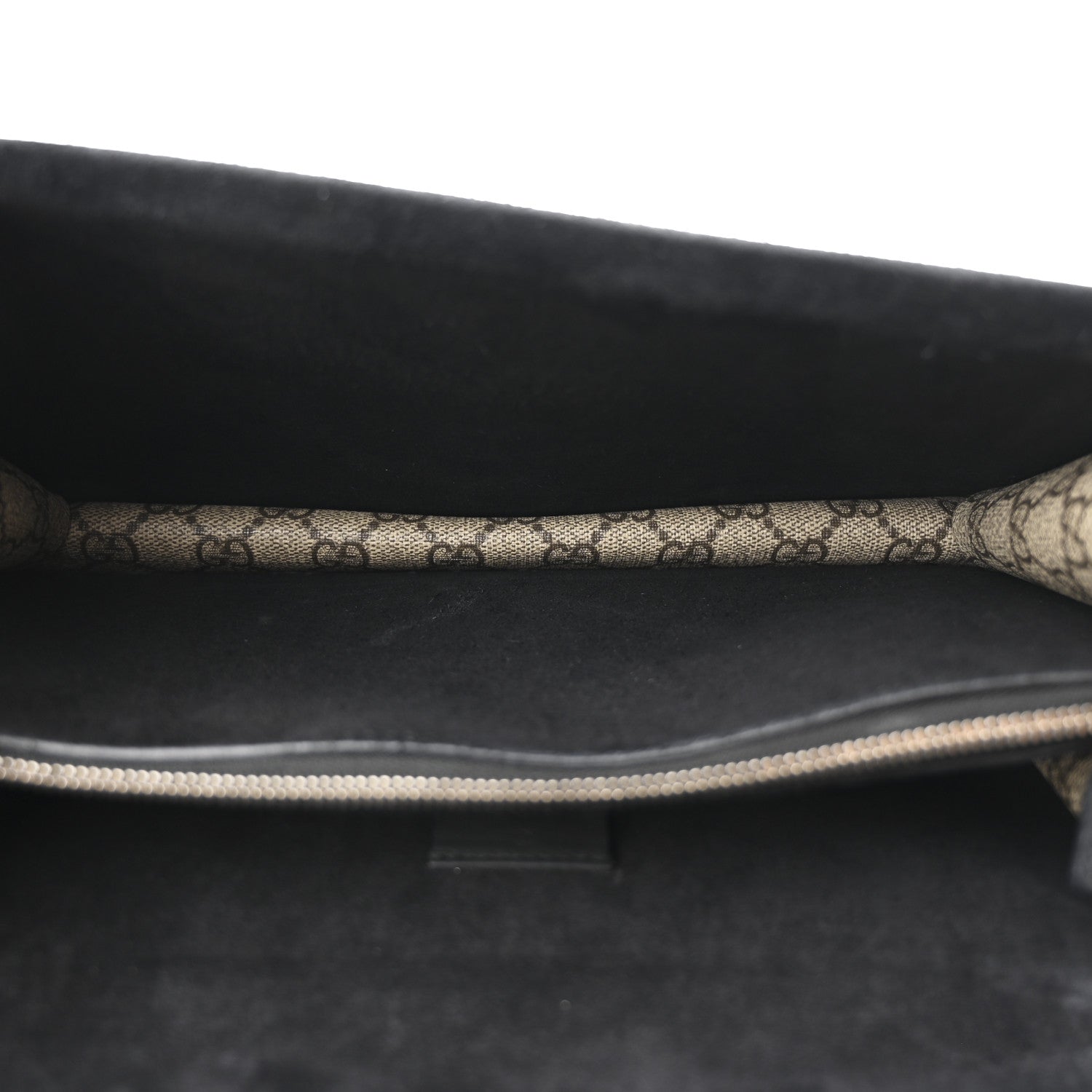 Gucci GG Supreme Monogram Crystal Small Dionysus Shoulder Bag Black
