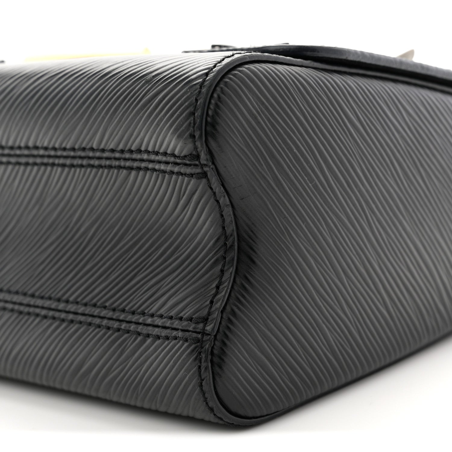 Louis Vuitton Epi Flowers Twist Shoulder Bag MM Black