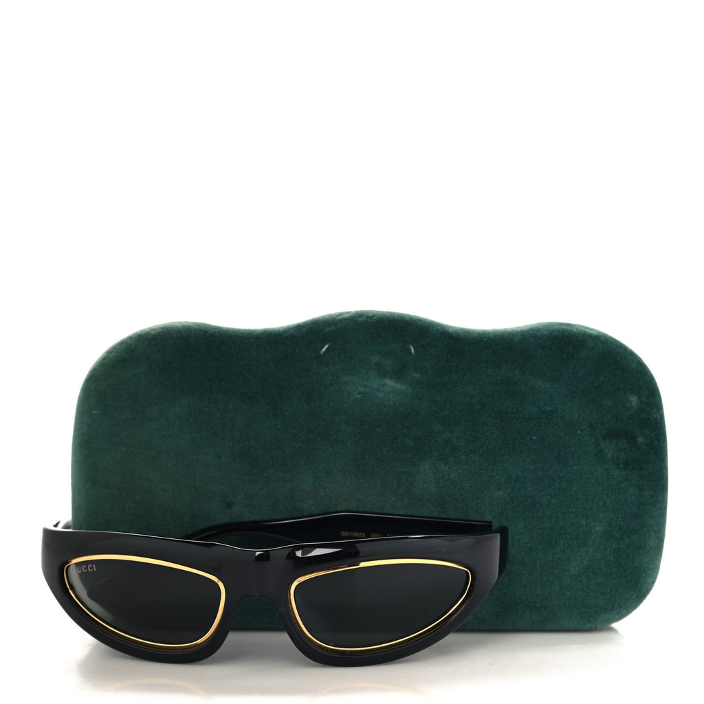 Gucci Acetate Mask Sunglasses GG1062S Black