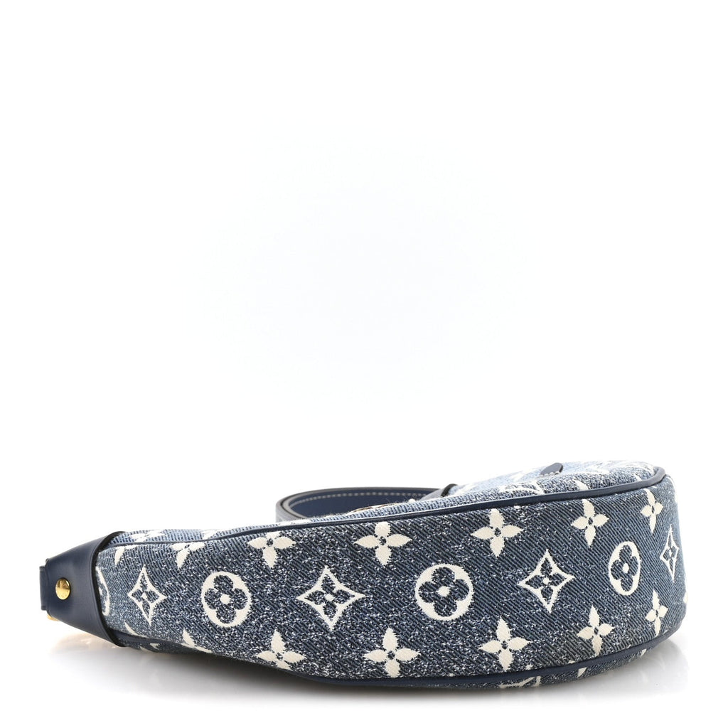Louis Vuitton Monogram Jacquard Denim Loop Bleu