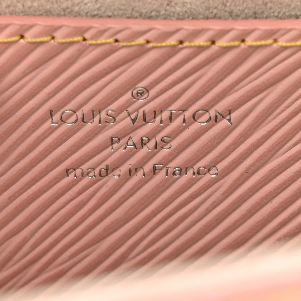 Louis Vuitton Epi Twist Shoulder Bag MM Rose Ballerine