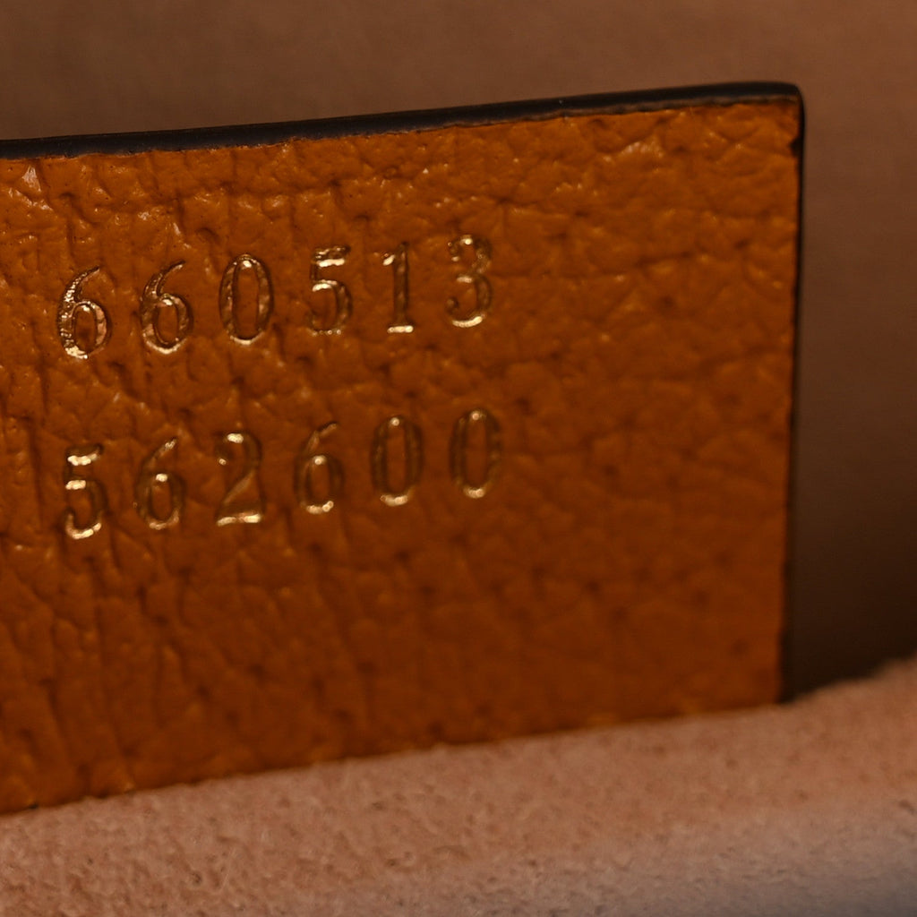 Gucci X KAI GG Supreme Monogram Toiletry Case Beige Vintage Sun Oil