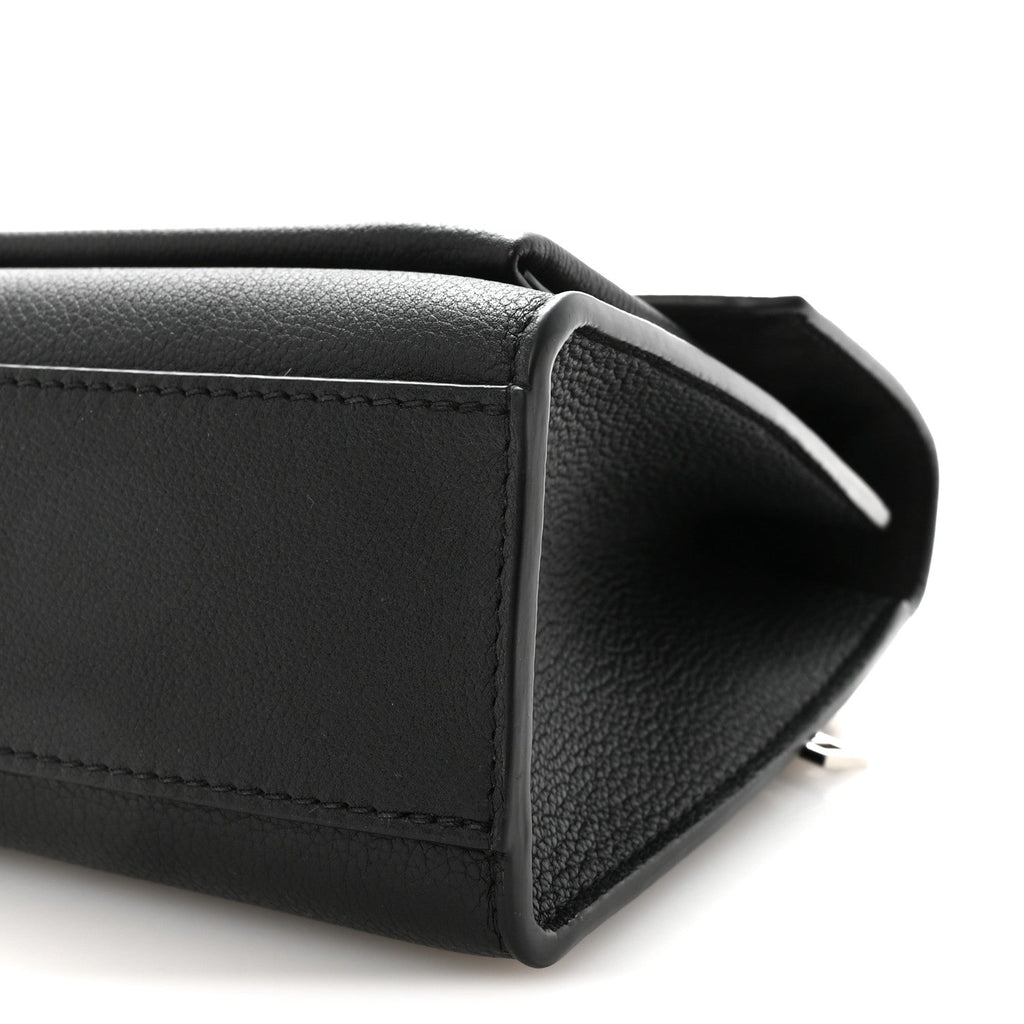 Louis Vuitton Soft Calfskin My Lockme Chain Bag BB Black