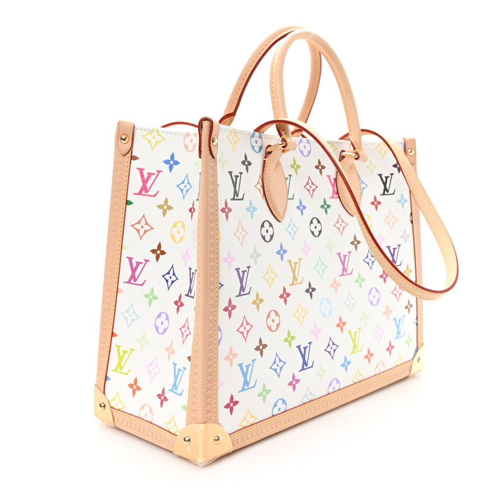 Louis Vuitton LV X TM Monogram Multicolor Onthego MM White