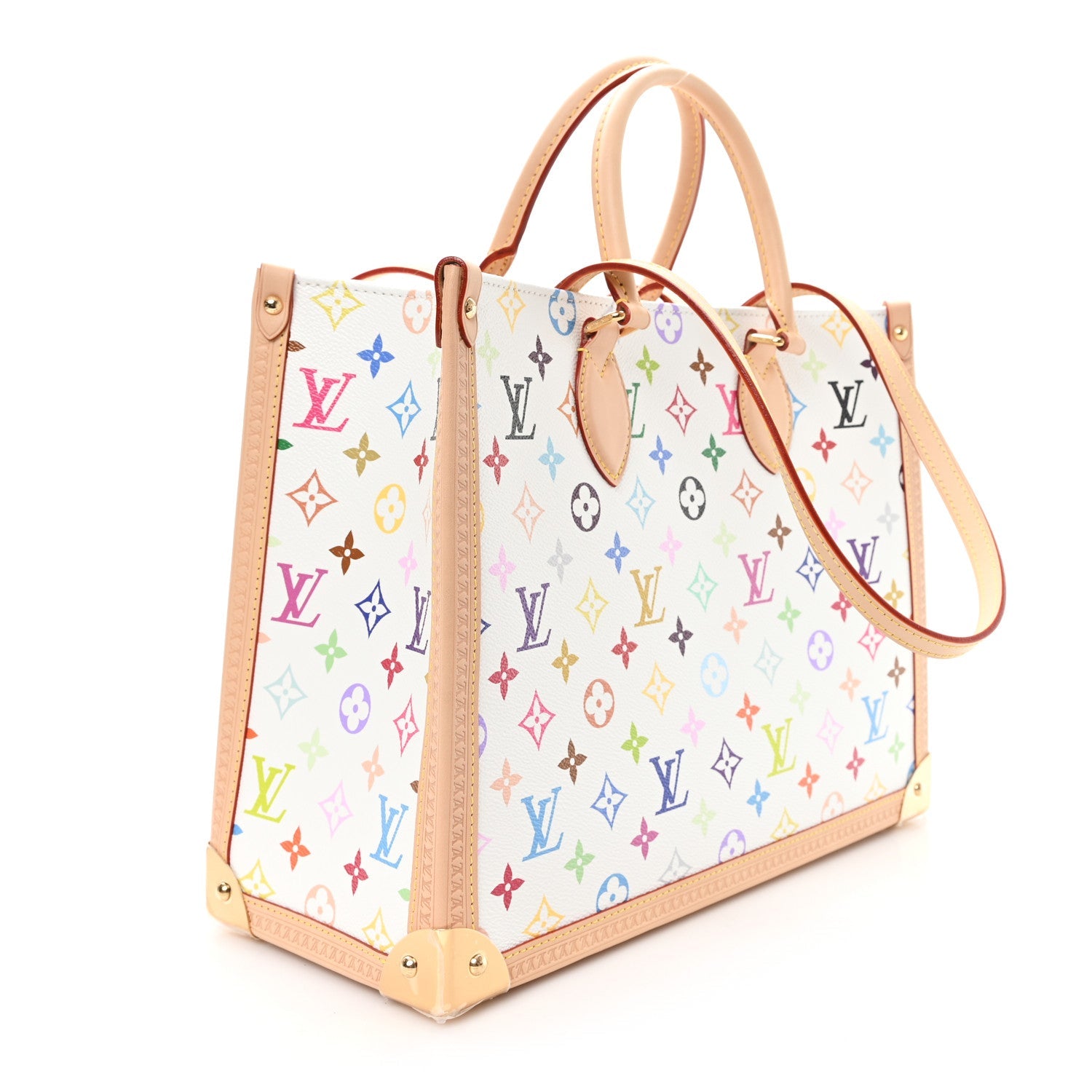 Louis Vuitton LV X TM Monogram Multicolor Onthego MM White