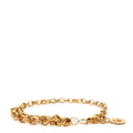 Metal Chain CC Medallion Belt Gold