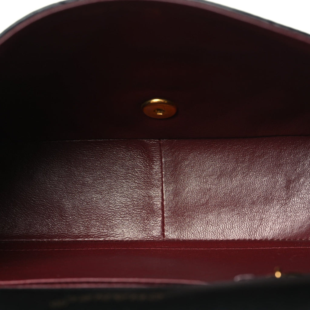 Chanel Lambskin Quilted Medium Single Flap Black