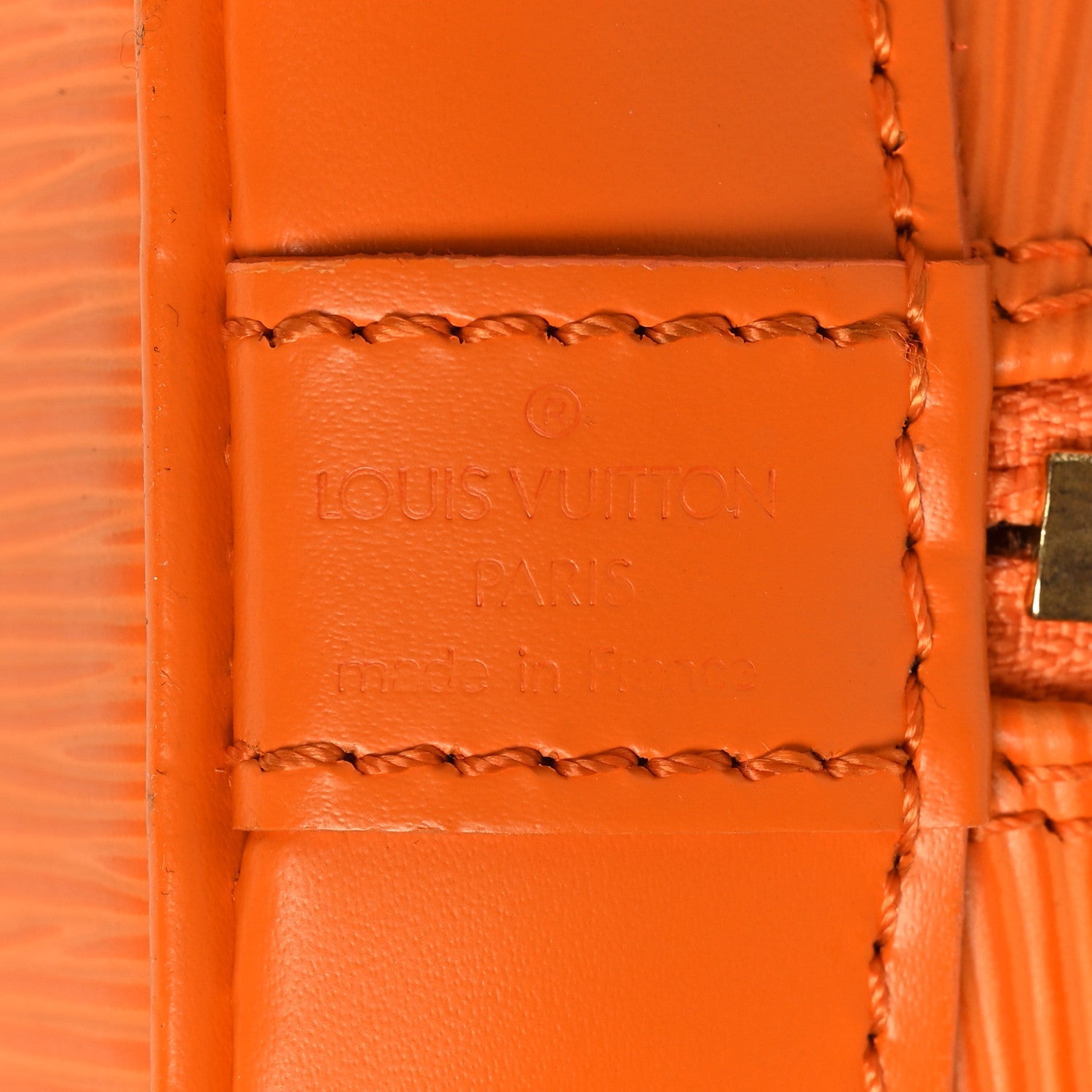 Louis Vuitton Epi Alma PM  Mandarin