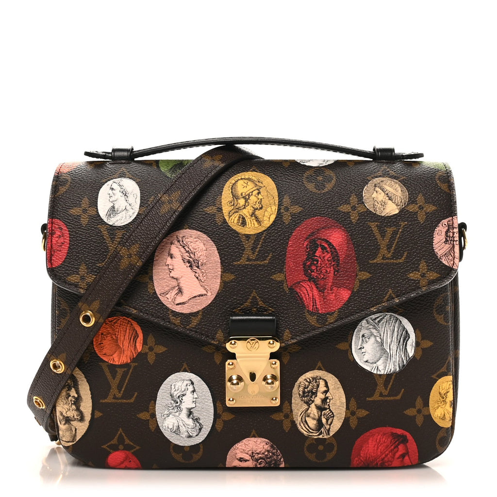 Louis Vuitton X FORNASETTI Monogram Cameo Pochette Metis